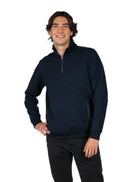 Mens Enterprise 1/2 Zip Fleece - Black - sportscrazy.com.au