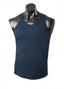 Botany Mens Training Singlet- Navy - sportscrazy.com.au