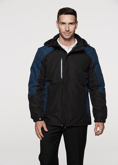 NAPIER MENS JACKETS - BLACK/RED