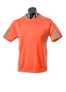 Kids Eureka Sports Tee - Orange/Charcoal - sportscrazy.com.au