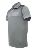 Sublimated Casual Polo - Grey/Black - sportscrazy.com.au
