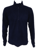 Ladies Microfleece Top - Navy - sportscrazy.com.au