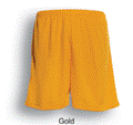 Adult Breezeway Soccer Shorts - Gold