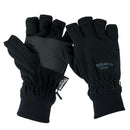 Sherpa Fingerless Fleece Glove - Black