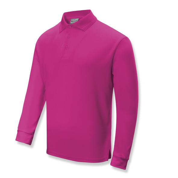 Mens Sun Smart Long Sleeve Polo