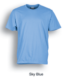 Adults Cotton Tee - Sky