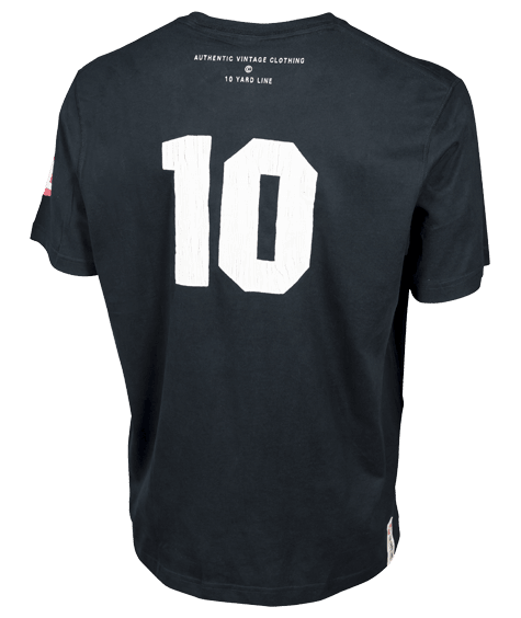 10 Yard Round Neck T-Shirt - Black