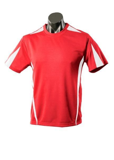 Kids Eureka Sports Tee - Red/White - sportscrazy.com.au