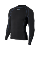 Mens Aqua Compression Longsleeve Top - sportscrazy.com.au