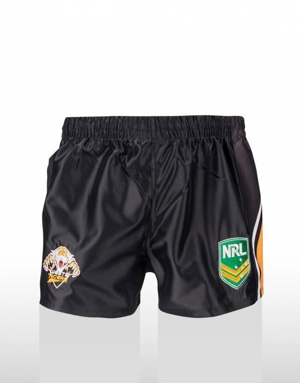 Wests Tigers Kids Supporter Shorts - sportscrazy.com.au