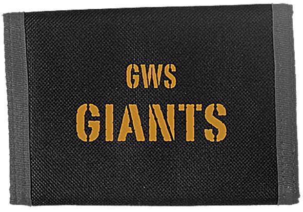 GWS Giants Velcro Wallet - sportscrazy.com.au