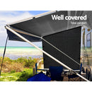 Black Caravan Privacy Screen 1.95 x 2.2M