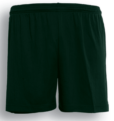 Kids Plain Soccer Shorts - Bottle Green - sportscrazy.com.au