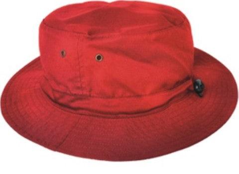 School Bucket Hat - Red