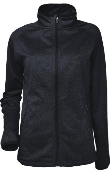 Ladies Fleece Zip Jacket - Black - sportscrazy.com.au