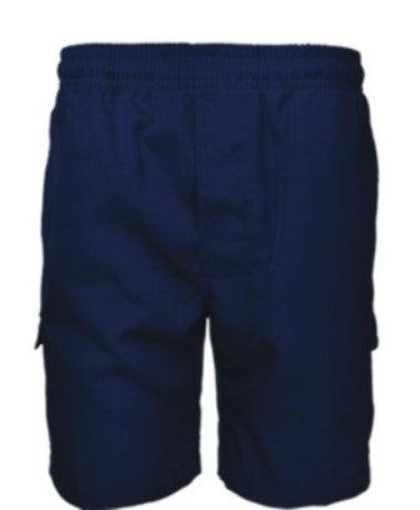 Boys School Cargo Shorts - Navy