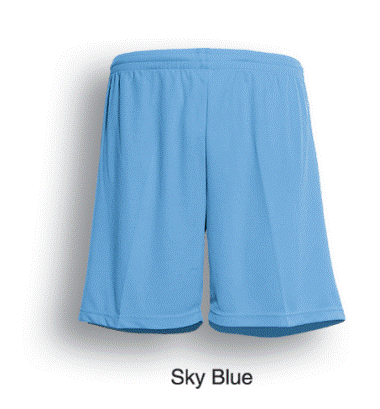 Kids Breezeway Soccer Shorts - Sky - sportscrazy.com.au