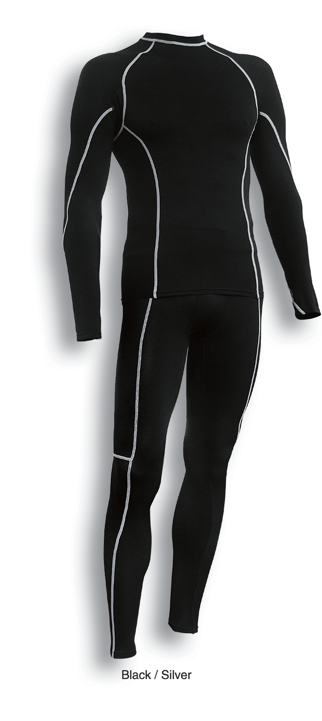 Mens Performance Compression Pants - Black - sportscrazy.com.au