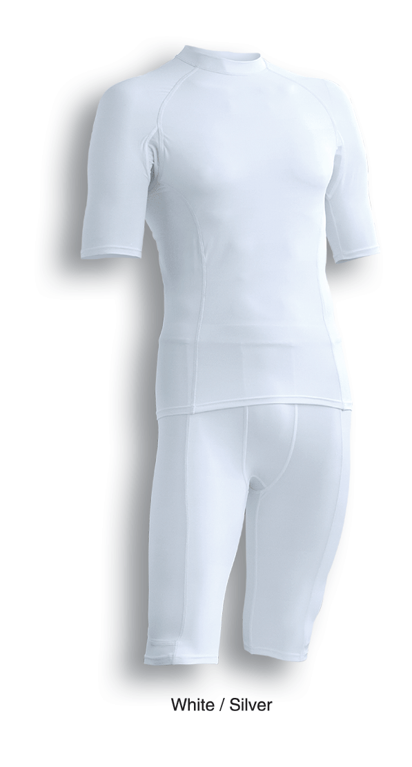 Mens Performance Compression Shorts - White - sportscrazy.com.au