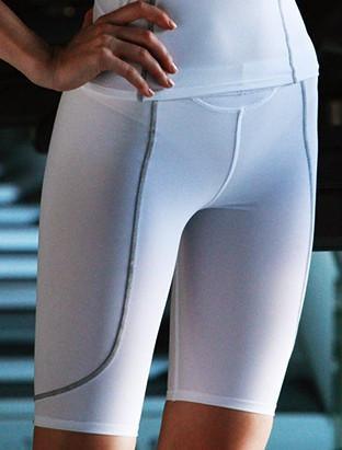 Ladies Performance Shorts - White - sportscrazy.com.au