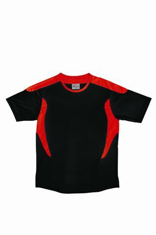 Kids All Sports Football Jersey - Black/Red - sportscrazy.com.au