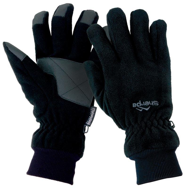 Sherpa Fleece Glove - Black - sportscrazy.com.au