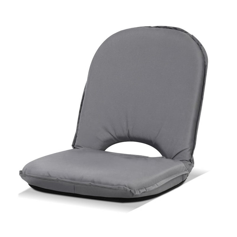 Artiss Camping Portable Beach Chair - Grey