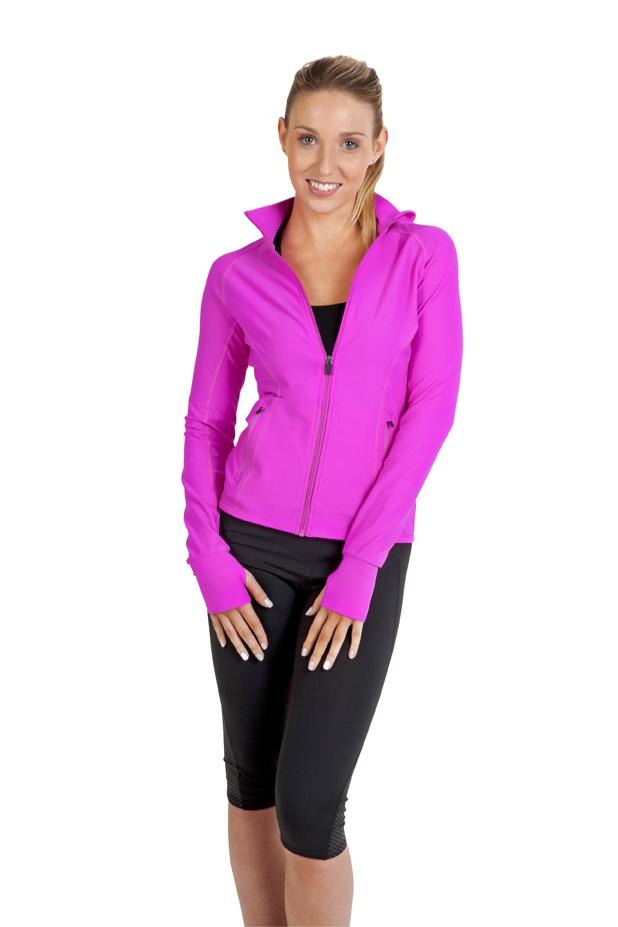 Ladies Ava Jacket - Pink - sportscrazy.com.au