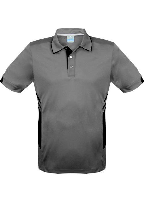 Tasman Polo Shirt - Ashe/Black