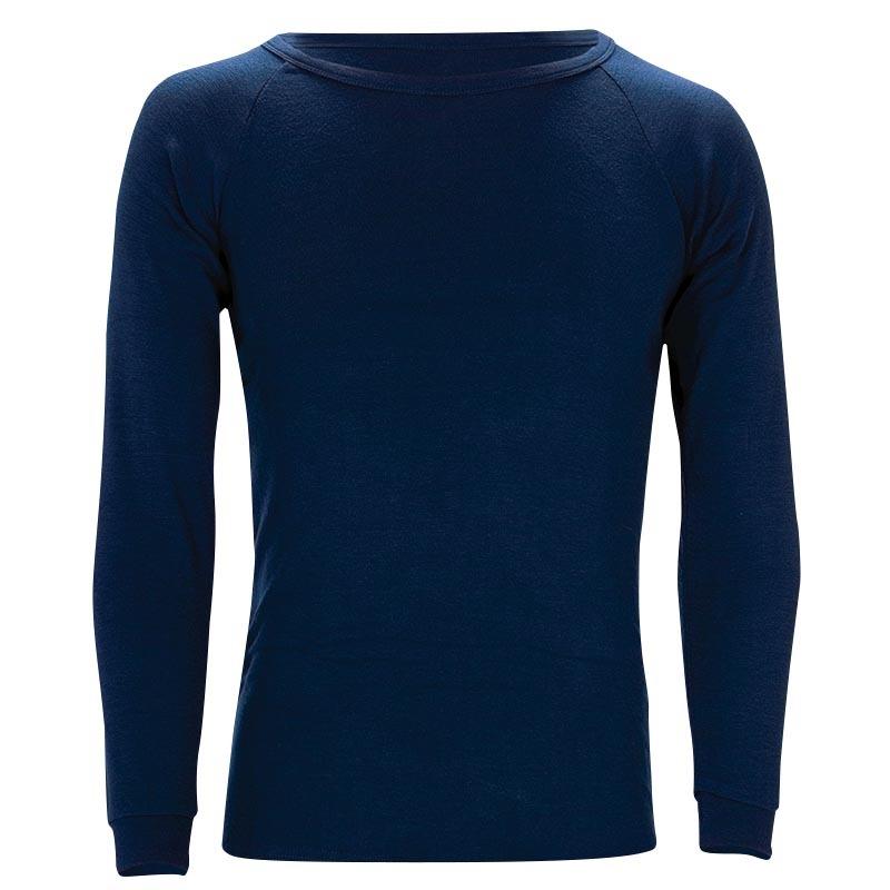 Sherpa Kids Polypro Long Sleeve Top - Navy - sportscrazy.com.au