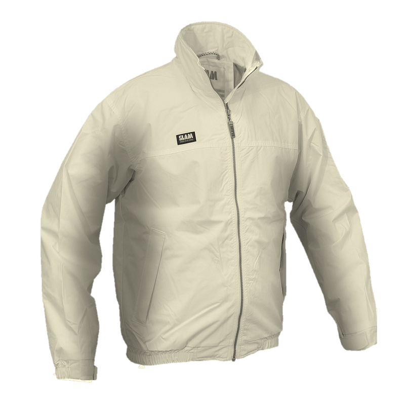 Slam Mens Summer Sailing Jacket Beige