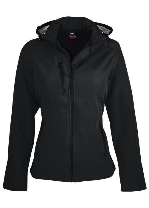 Ladies Olympus Softshell Jacket - Black - sportscrazy.com.au