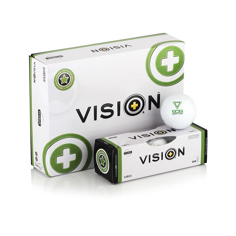 Vision Prosoft 808 Uvee Tech Golf Balls - 2 Dozen