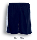 Adults Panel Soccer Shorts - Navy/White - sportscrazy.com.au