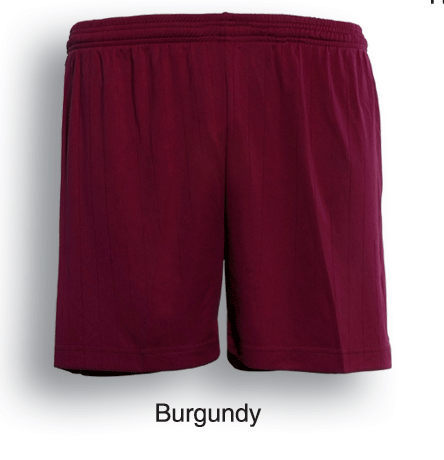 Adults Plain Soccer Shorts - Burgundy - sportscrazy.com.au