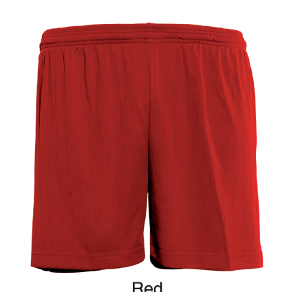 Adults Plain Soccer Shorts - Red - sportscrazy.com.au