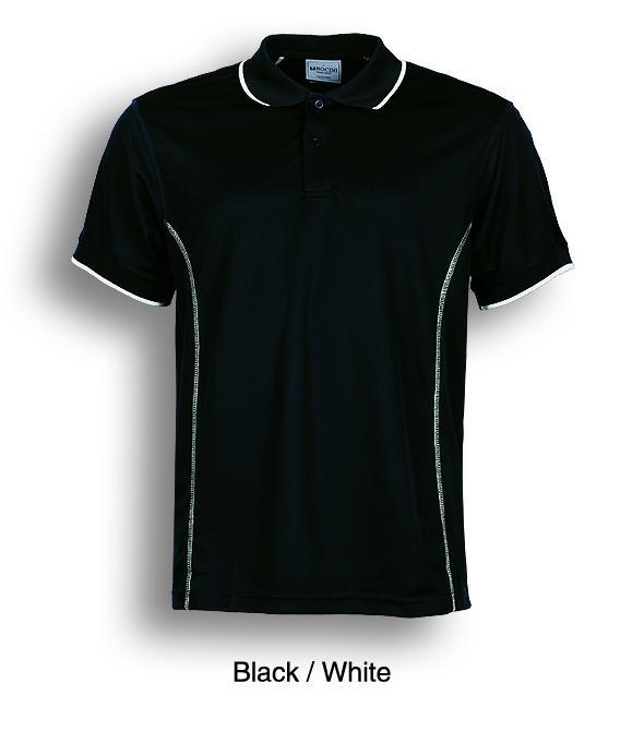 Essentials Ladies Polo - Black/White - sportscrazy.com.au