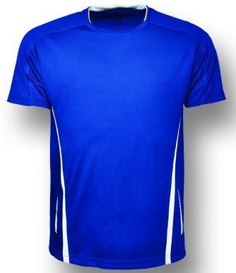 Mens Elite Sports T-Shirt - Royal/White - sportscrazy.com.au