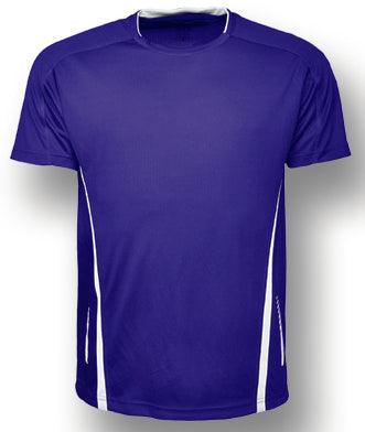 Kids Elite Sports Tee - Purple/White - sportscrazy.com.au