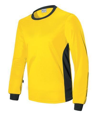 Adults Goal Keeper Jersey - Yellow/Black - sportscrazy.com.au