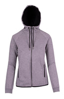 Ladies Cotton Bonded Polar Fleece - Grey Marle