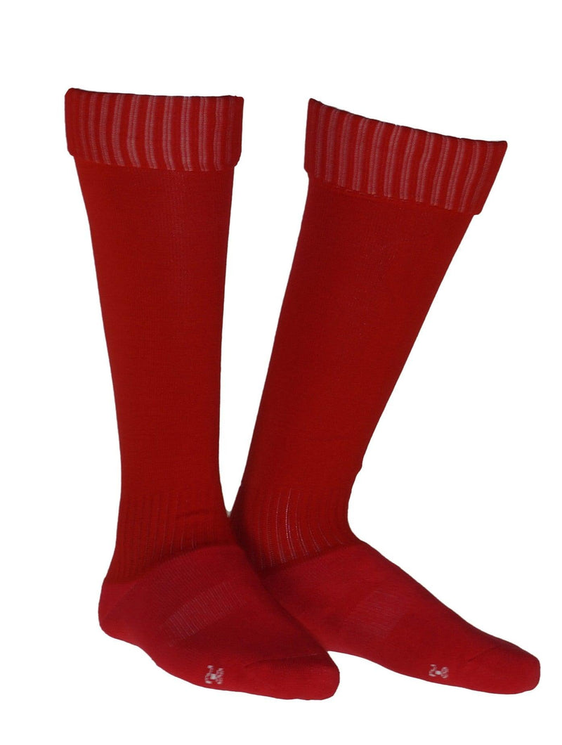Team Sports Socks - Red - sportscrazy.com.au