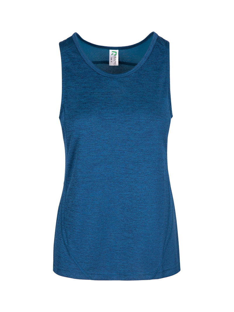 Ladies Challenger Singlet - Teal Marle