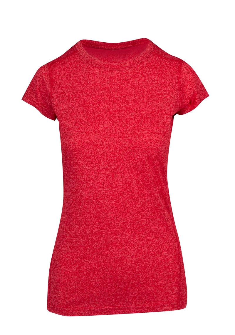 Ladies Greatness Athletic T-Shirt - Red