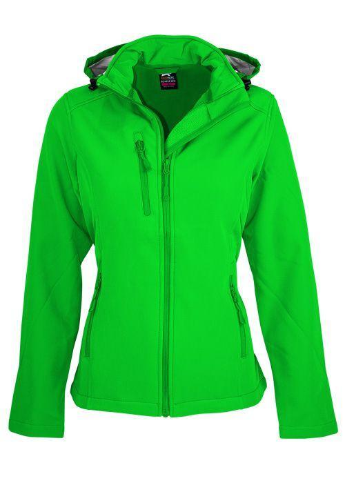 Ladies Olympus Softshell Jacket - Green - sportscrazy.com.au