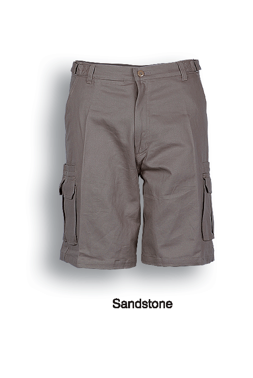 Mens Cargo Shorts - Sandstone